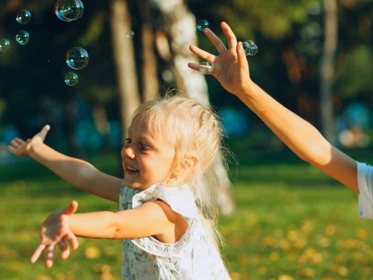 Bubble Therapy: How Blowing Bubbles Can Help Reduce Stress and Anxiety - innobaby