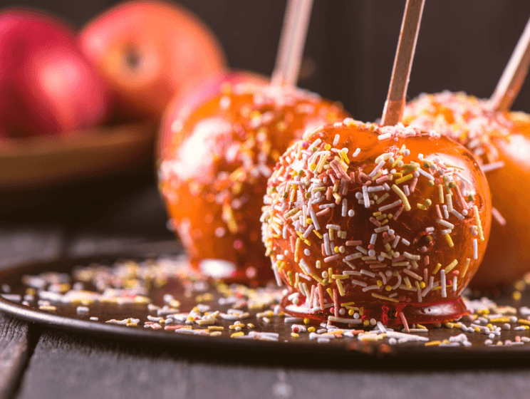 Halloween Snack Idea: MINI APPLE DIPPIN BAR - innobaby