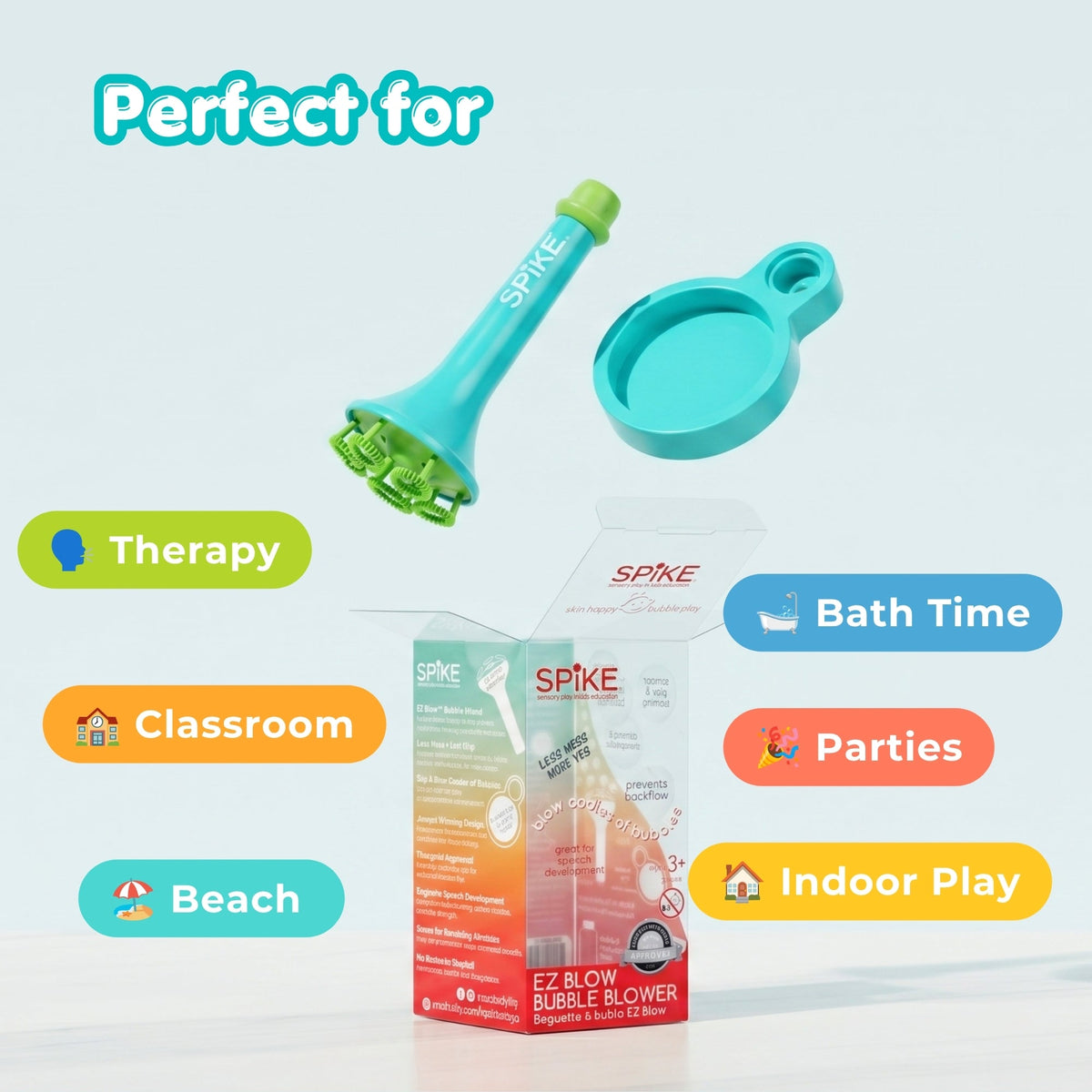 Bubble Blower Wand & Dipping Tray Set - innobaby