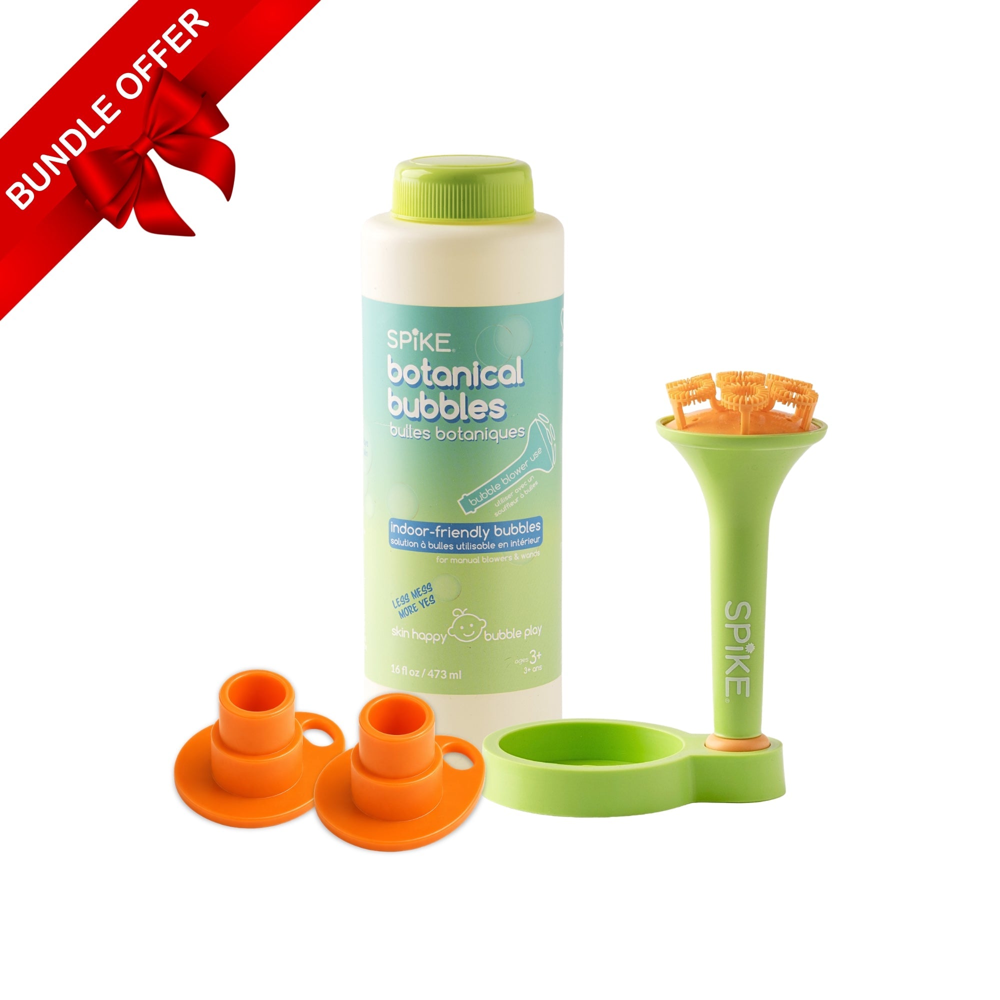 Bubble Sensory Play Bundle – Wand, Refill & Lip Guard Set - innobaby