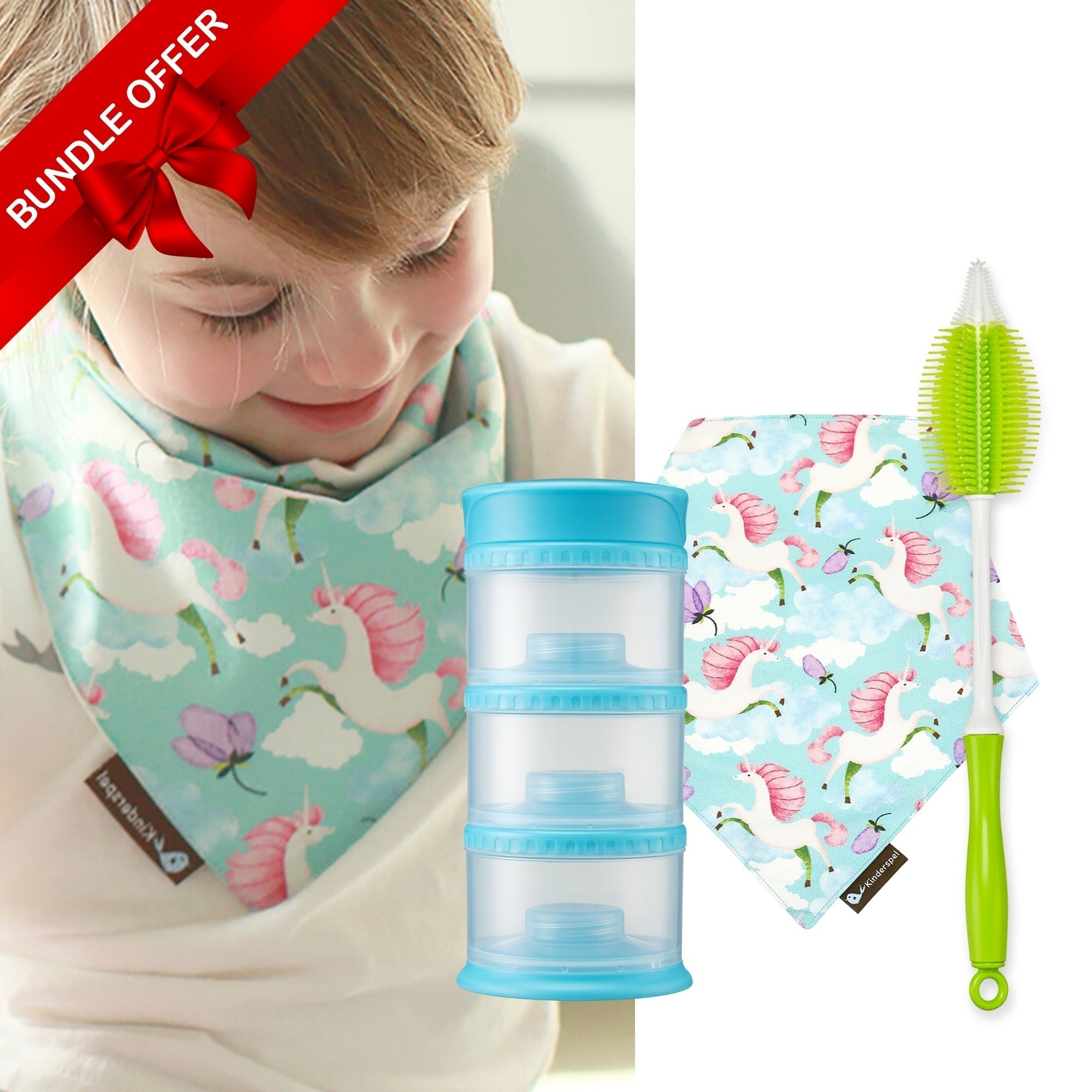 đ Everyday Baby Essentials Bundle â Teething, Feeding & Cleaning Must - Haves (100% off) - innobaby