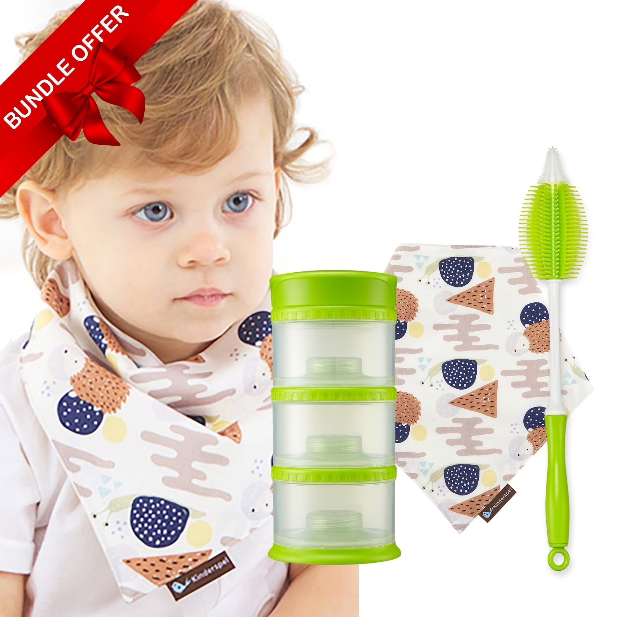đ Everyday Baby Essentials Bundle â Teething, Feeding & Cleaning Must - Haves (100% off) - innobaby