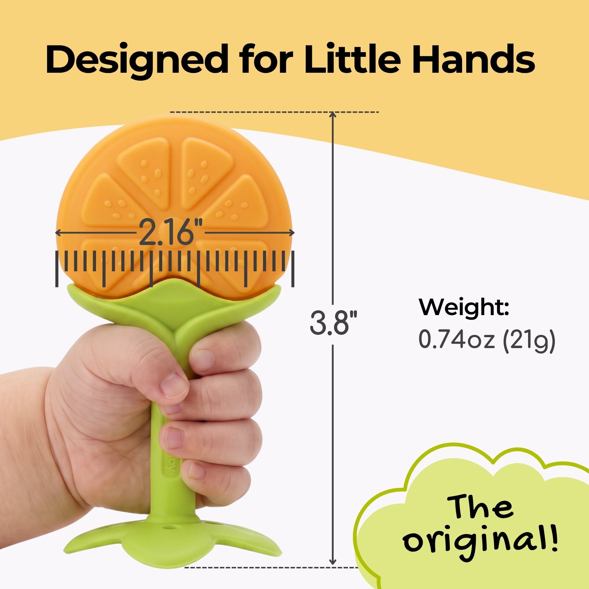 Innobaby Teethin SMART EZ Grip Fruit Teether - innobaby