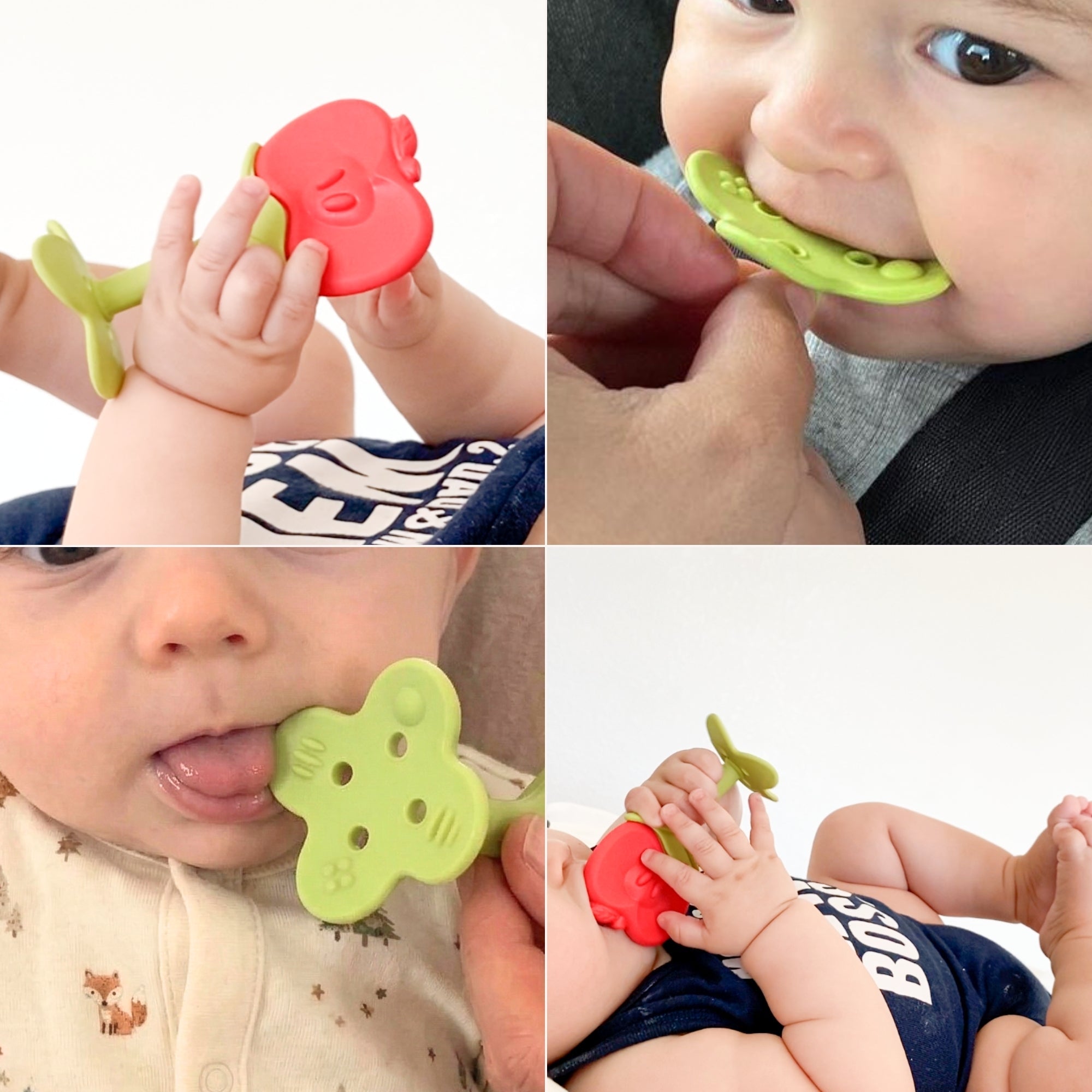 Innobaby Teethin SMART EZ Grip Fruit Teether - innobaby