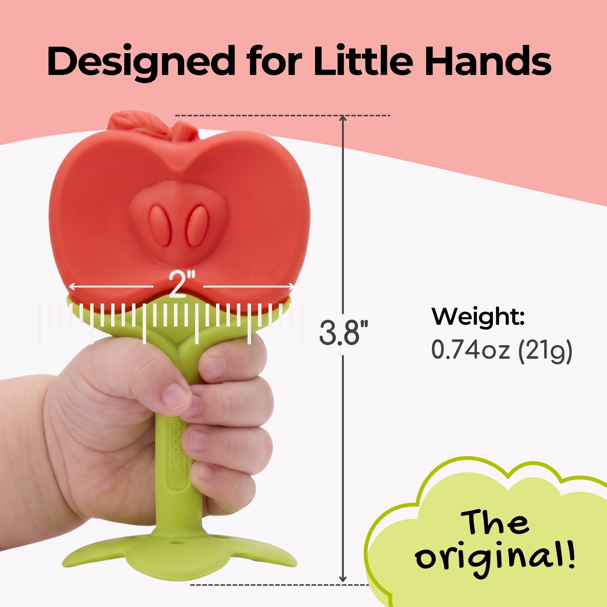 Innobaby Teethin SMART EZ Grip Fruit Teether - innobaby