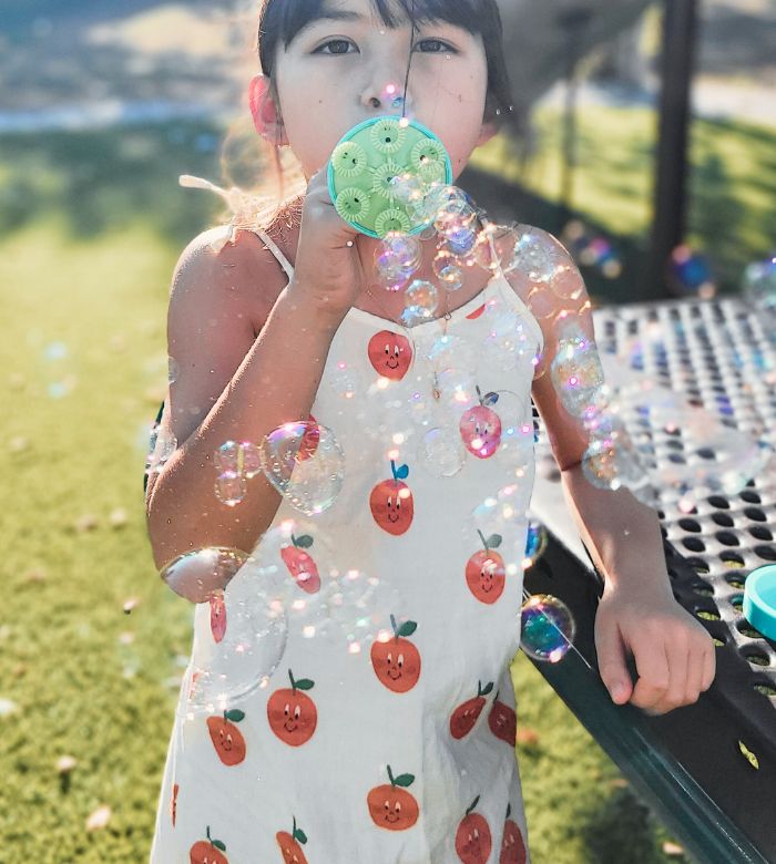 (New) Bubble Blower Wand & Dipping Tray Set - innobaby
