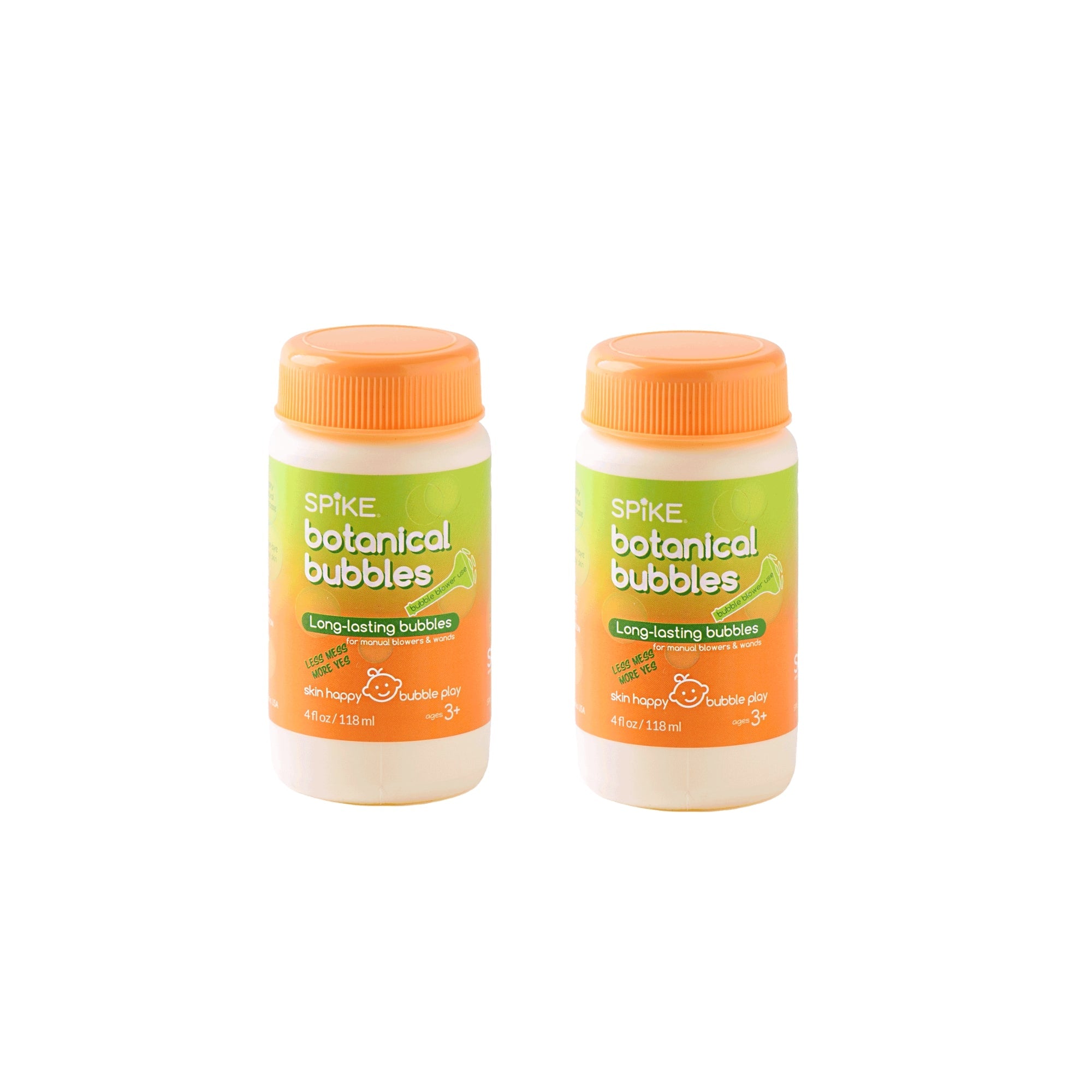 Spike Botanical Bubbles 4 fl oz Refill for Bubble Blower Use - innobaby