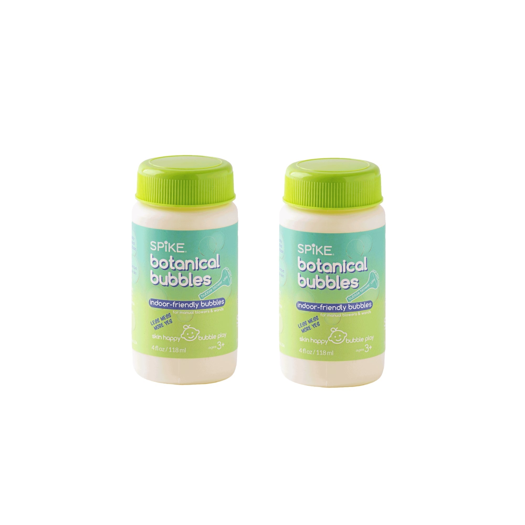Spike Botanical Bubbles 4 fl oz Refill for Bubble Blower Use - innobaby