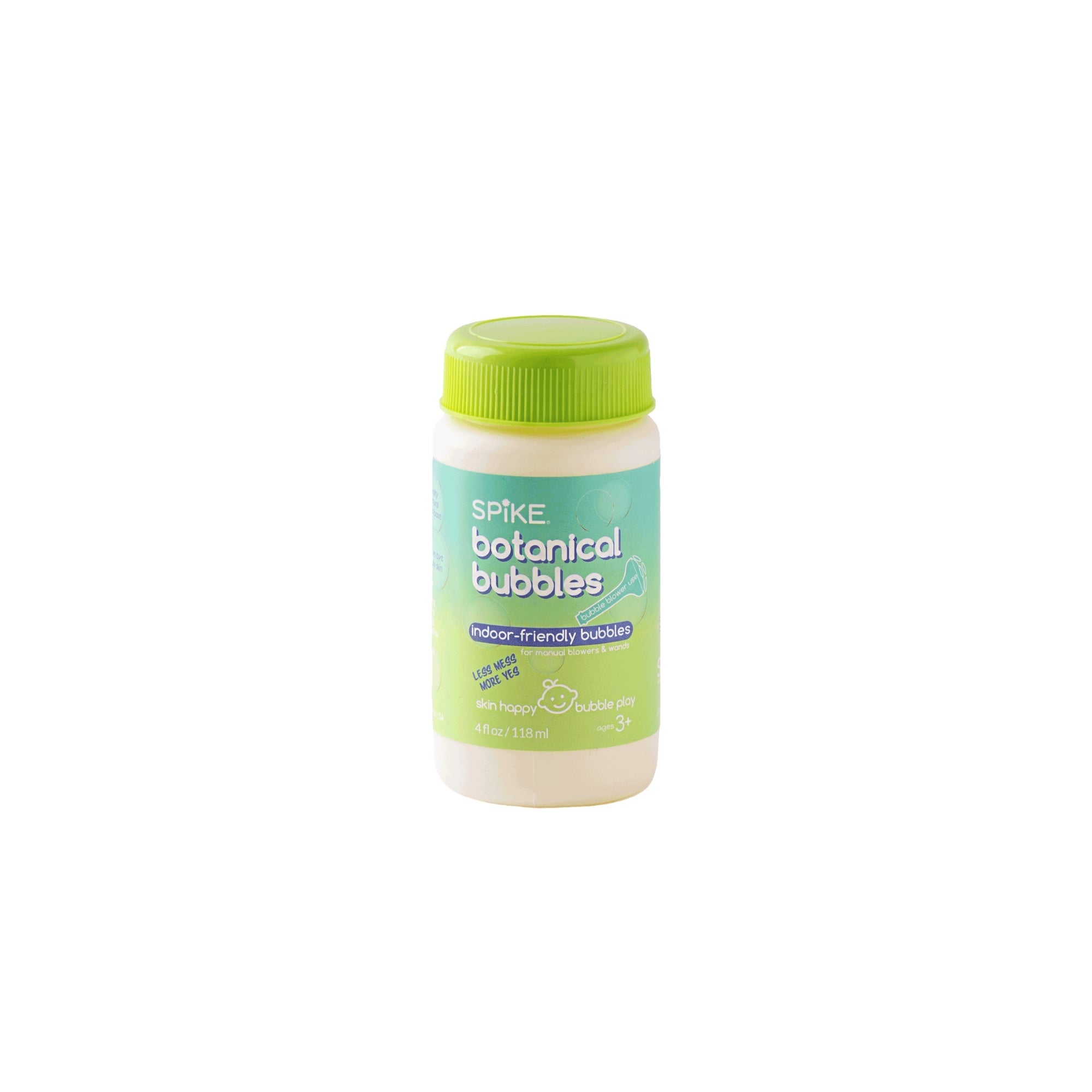 Spike Botanical Bubbles 4 fl oz Refill for Bubble Blower Use - innobaby