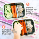 Stainless Divided Snackbox / 11 oz - innobaby