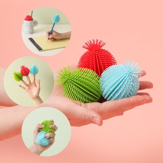 Therapy - Ready Sensory Fidget Set – Spike Balls & Silicone Tools - innobaby