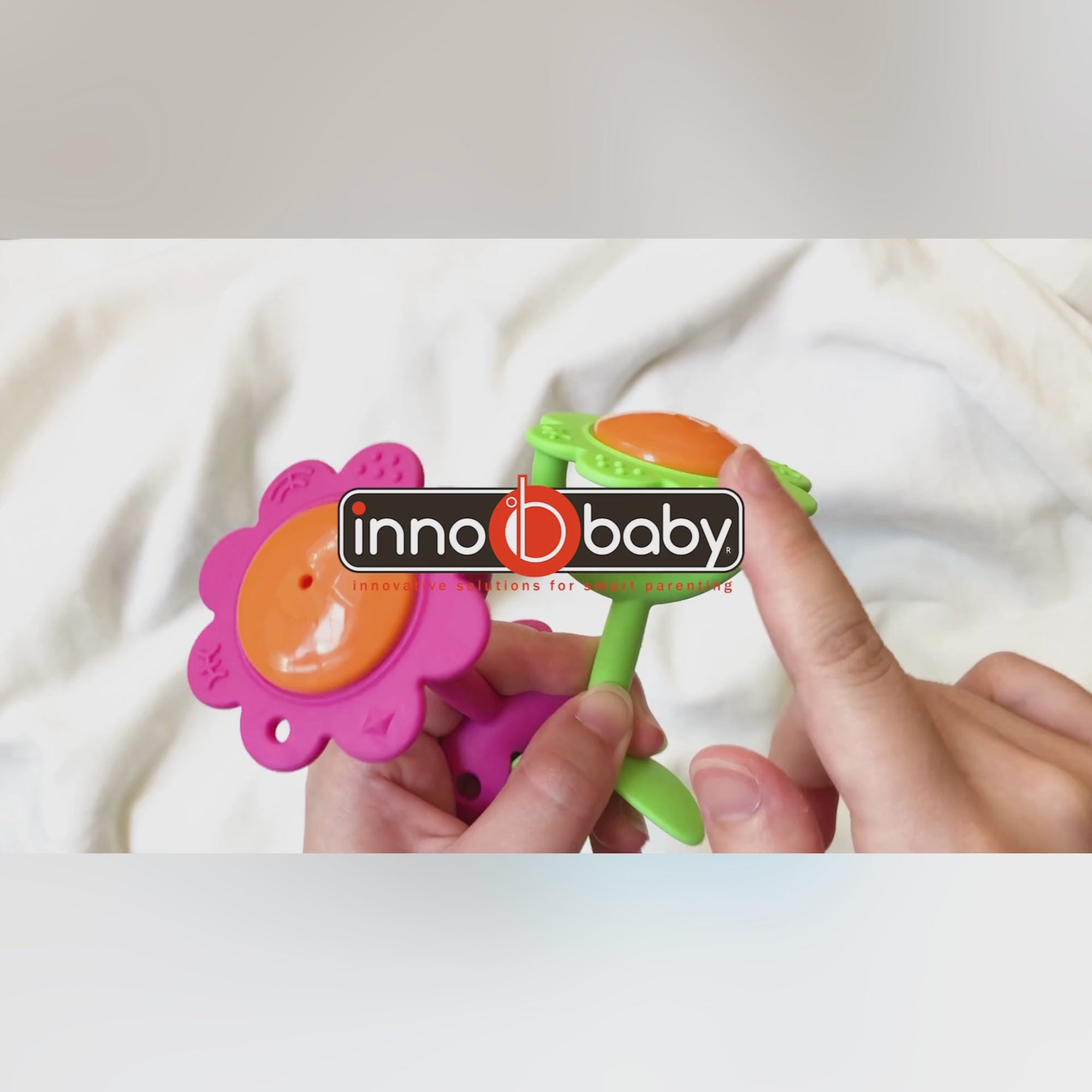 Products EZ Grip Flower Rattle Teether - Dr.Giselle Review