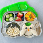 Stainless Divided Platter with Sectional Lid