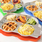 Stainless Divided Platter with Sectional Lid