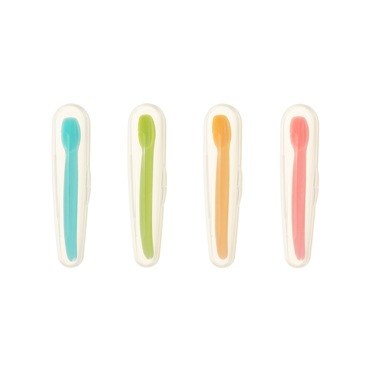 Silicone Baby Spoon w/ Carrying Case