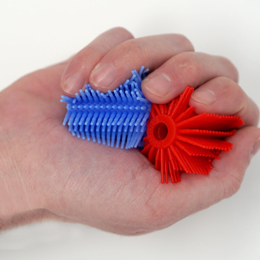 Spike Silicone Fidget Tactile Pencil GRIPPER / Party Pack 24 Assorted Colors