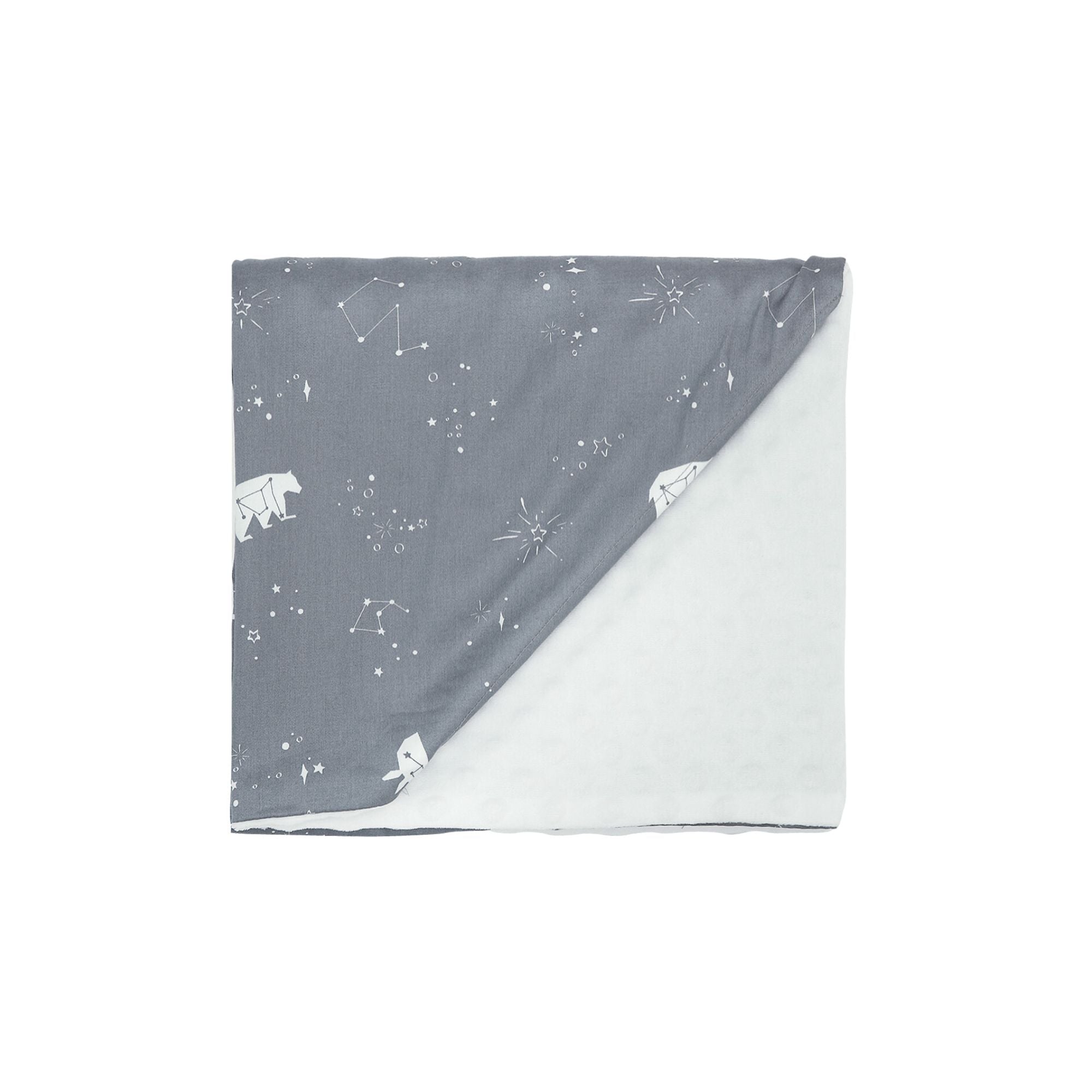 Cotton Embossed Minky Blanket - innobaby