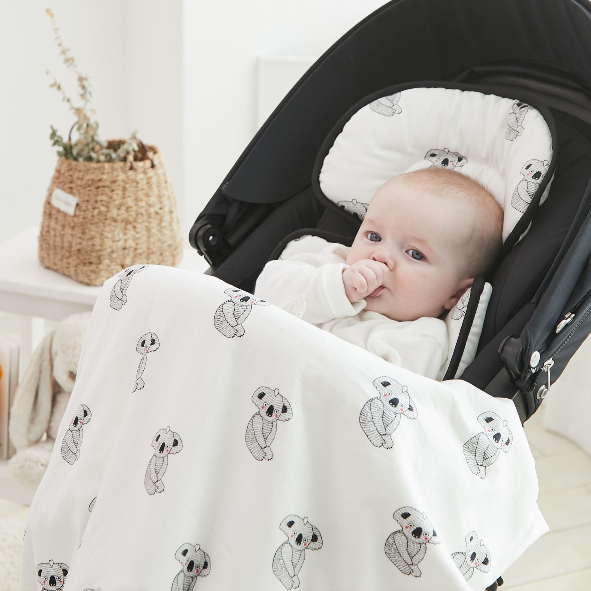 Cotton Embossed Minky Blanket - innobaby