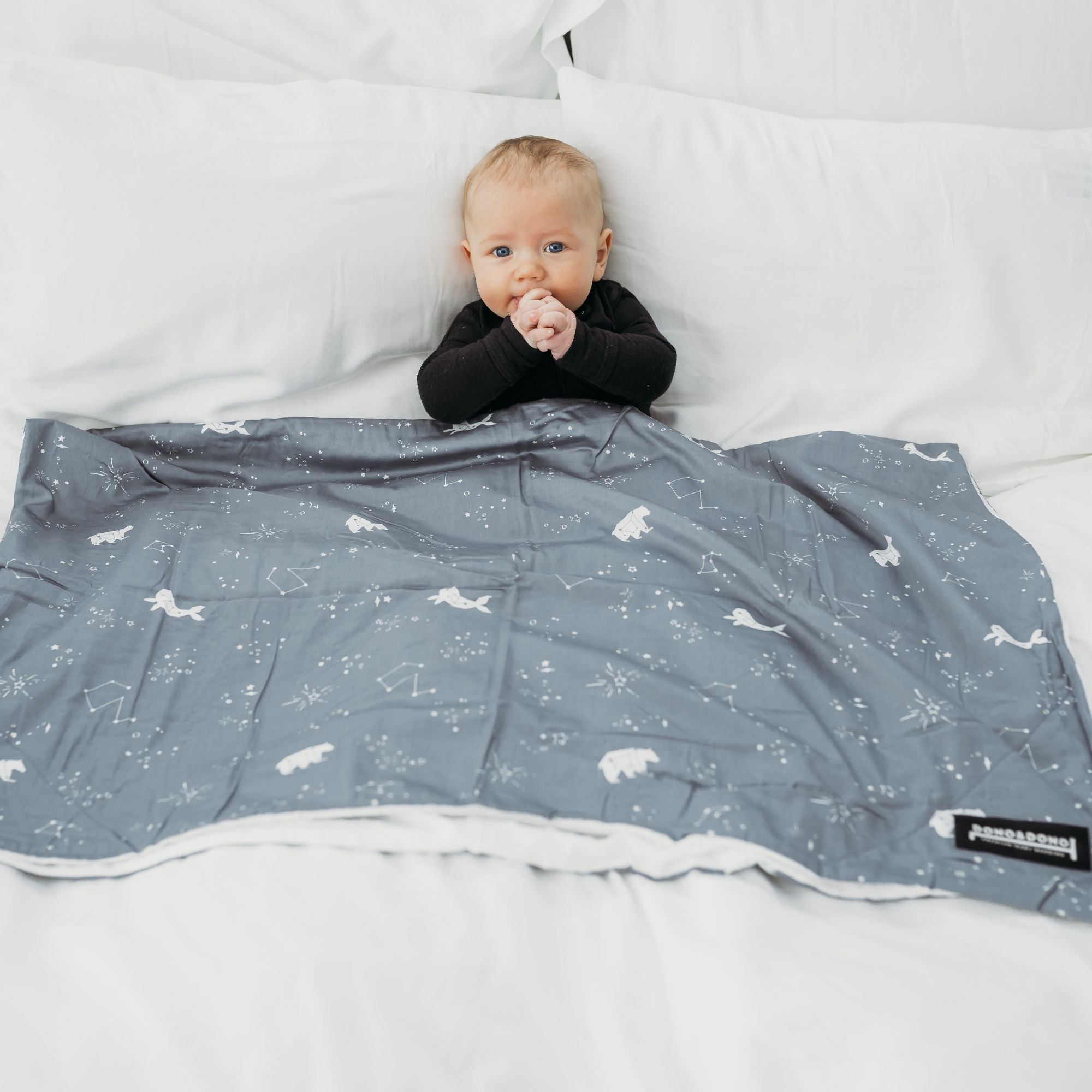 Cotton Embossed Minky Blanket - innobaby