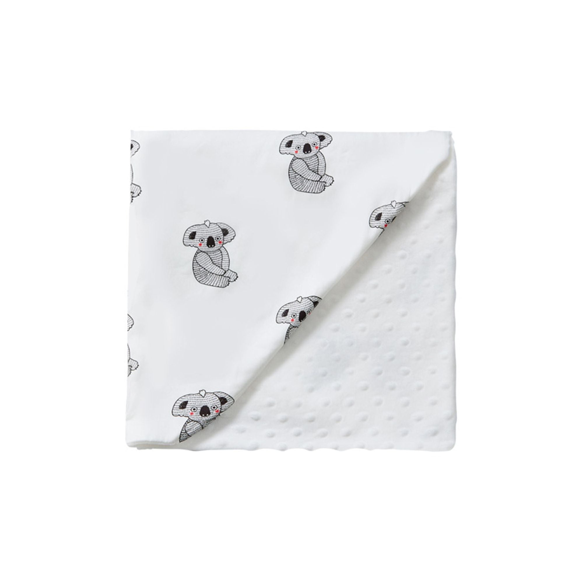 Cotton Embossed Minky Blanket - innobaby