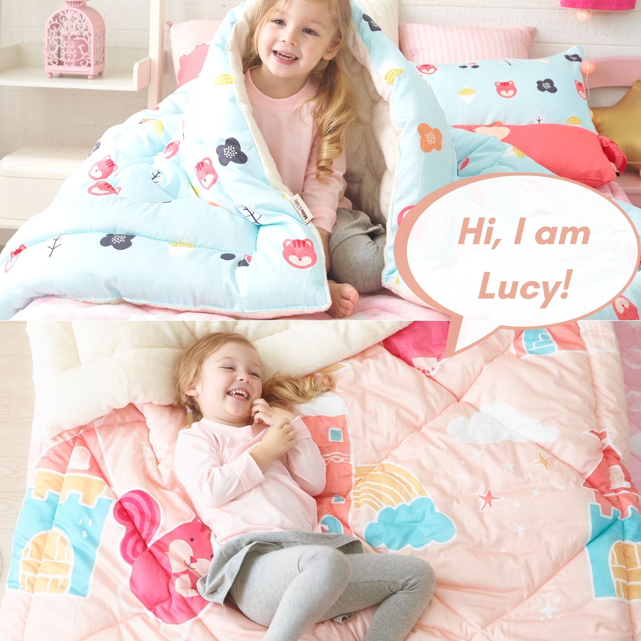 Cotton Minky Comforter / Twin size - innobaby