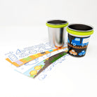 Din Din SMART DIY Stainless Cup (2 Pack) - innobaby