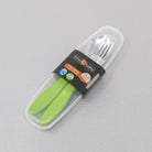Din Din SMART EZ Grip Spoon & Fork Set (case included) - innobaby