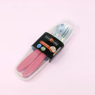 Din Din SMART EZ Grip Spoon & Fork Set (case included) - innobaby