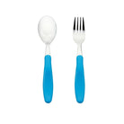Din Din SMART EZ Grip Spoon & Fork Set (case included) - innobaby