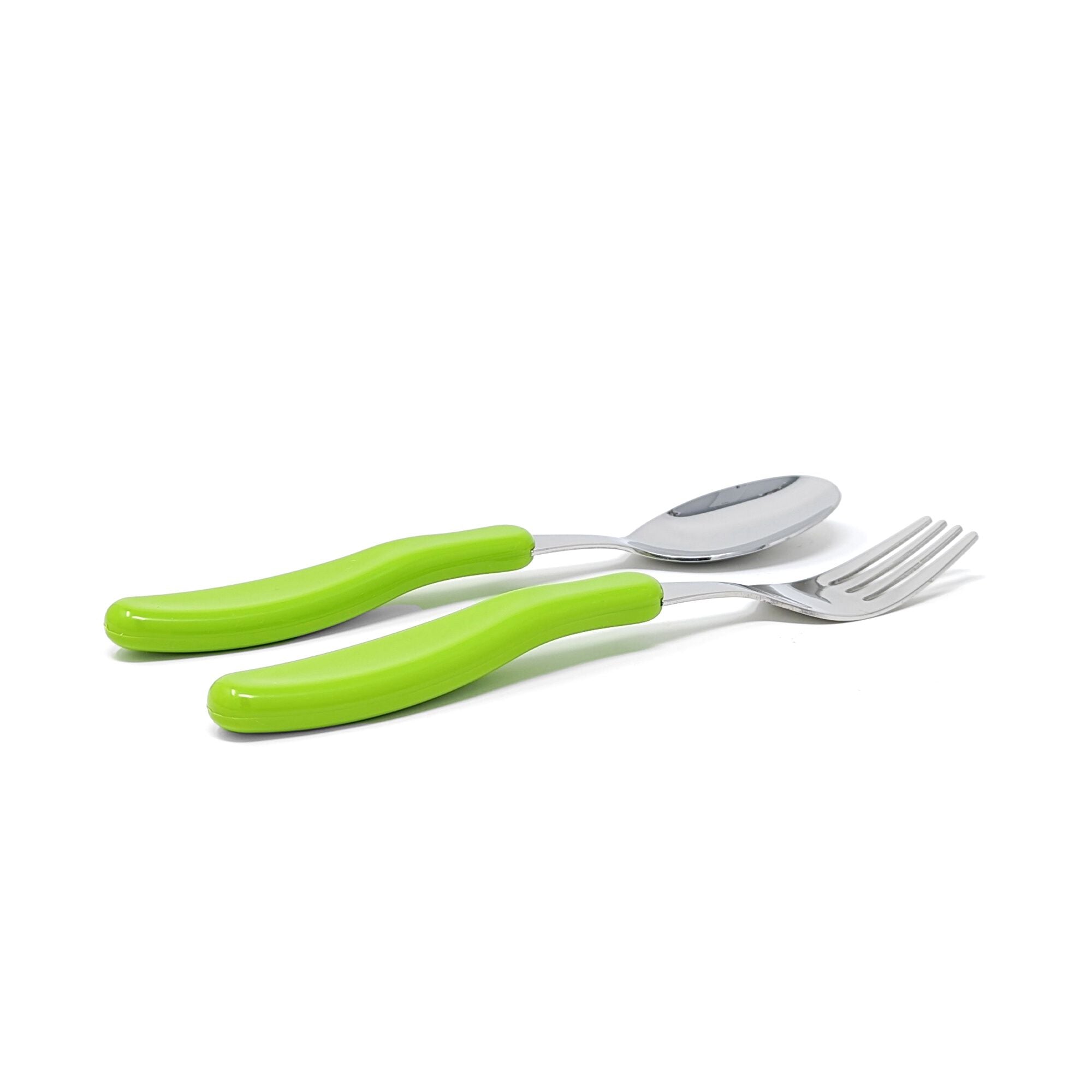 Din Din SMART EZ Grip Spoon & Fork Set (case included) - innobaby