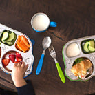 Din Din SMART EZ Grip Spoon & Fork Set (case included) - innobaby