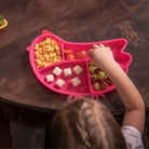 DIN DIN SMART Silicone Suction Divided Chicken Plate - innobaby