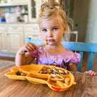 DIN DIN SMART Silicone Suction Divided Chicken Plate - innobaby