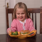 DIN DIN SMART Silicone Suction Divided Chicken Plate - innobaby