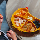 DIN DIN SMART Silicone Suction Divided Chicken Plate - innobaby