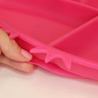 DIN DIN SMART Silicone Suction Divided Chicken Plate - innobaby