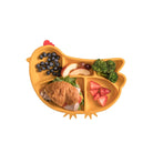 DIN DIN SMART Silicone Suction Divided Chicken Plate - innobaby