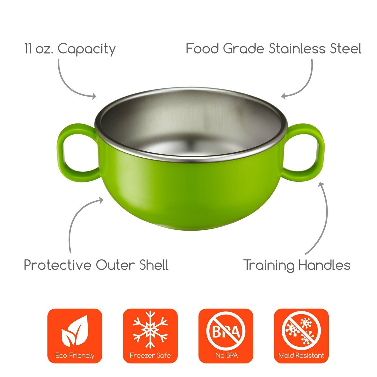 Din Din SMART Stainless Starter Bowl - innobaby
