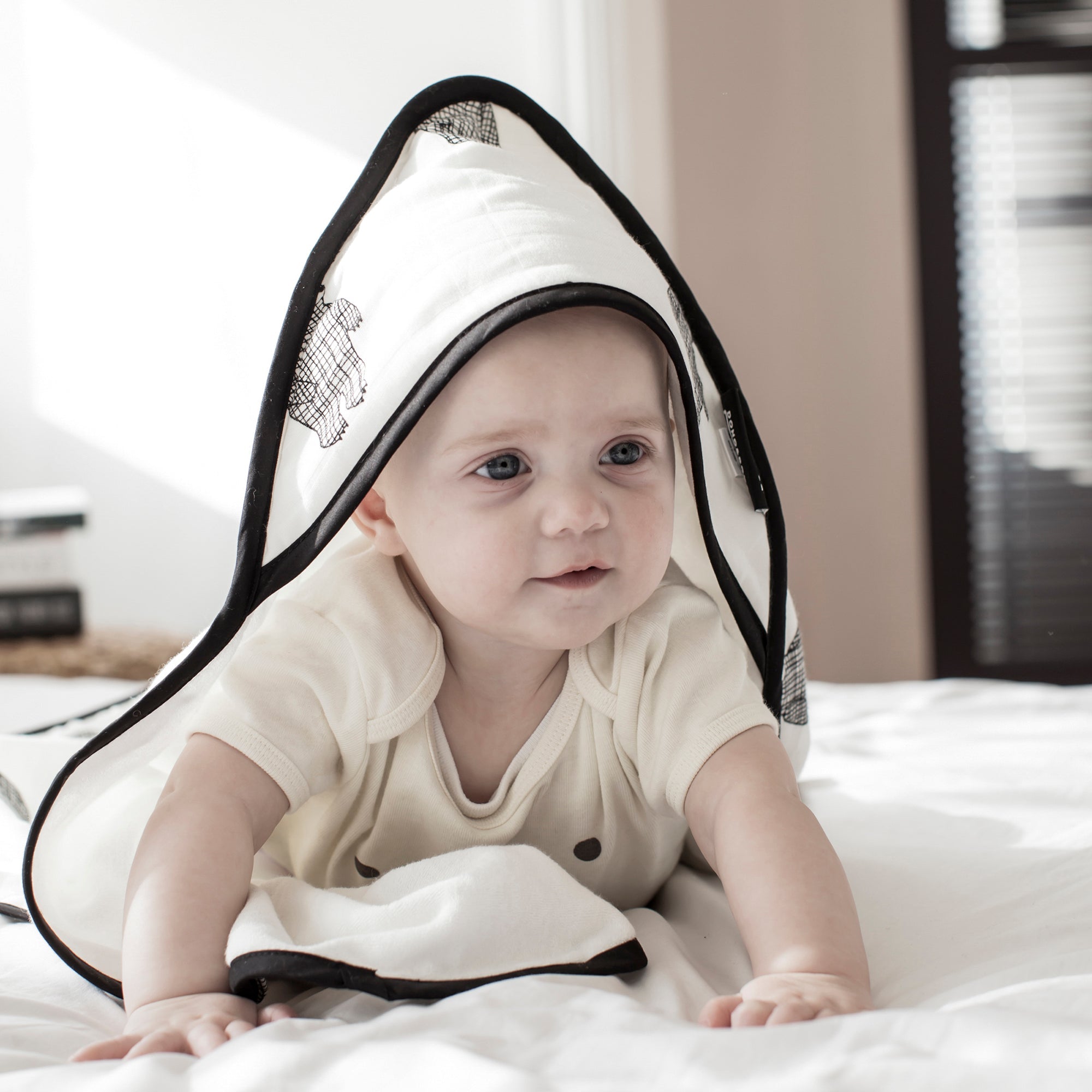 Dono & Dono Muslin Cotton Hooded Towel - innobaby