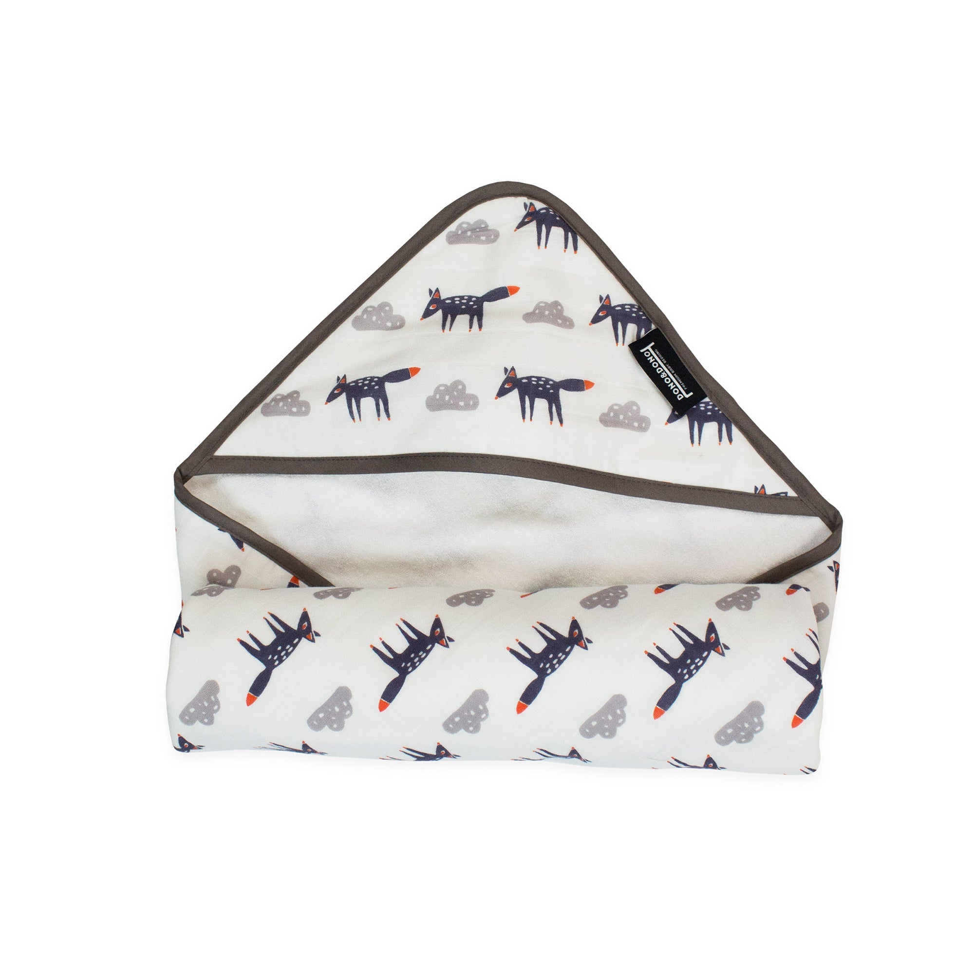 Dono & Dono Muslin Cotton Hooded Towel - innobaby