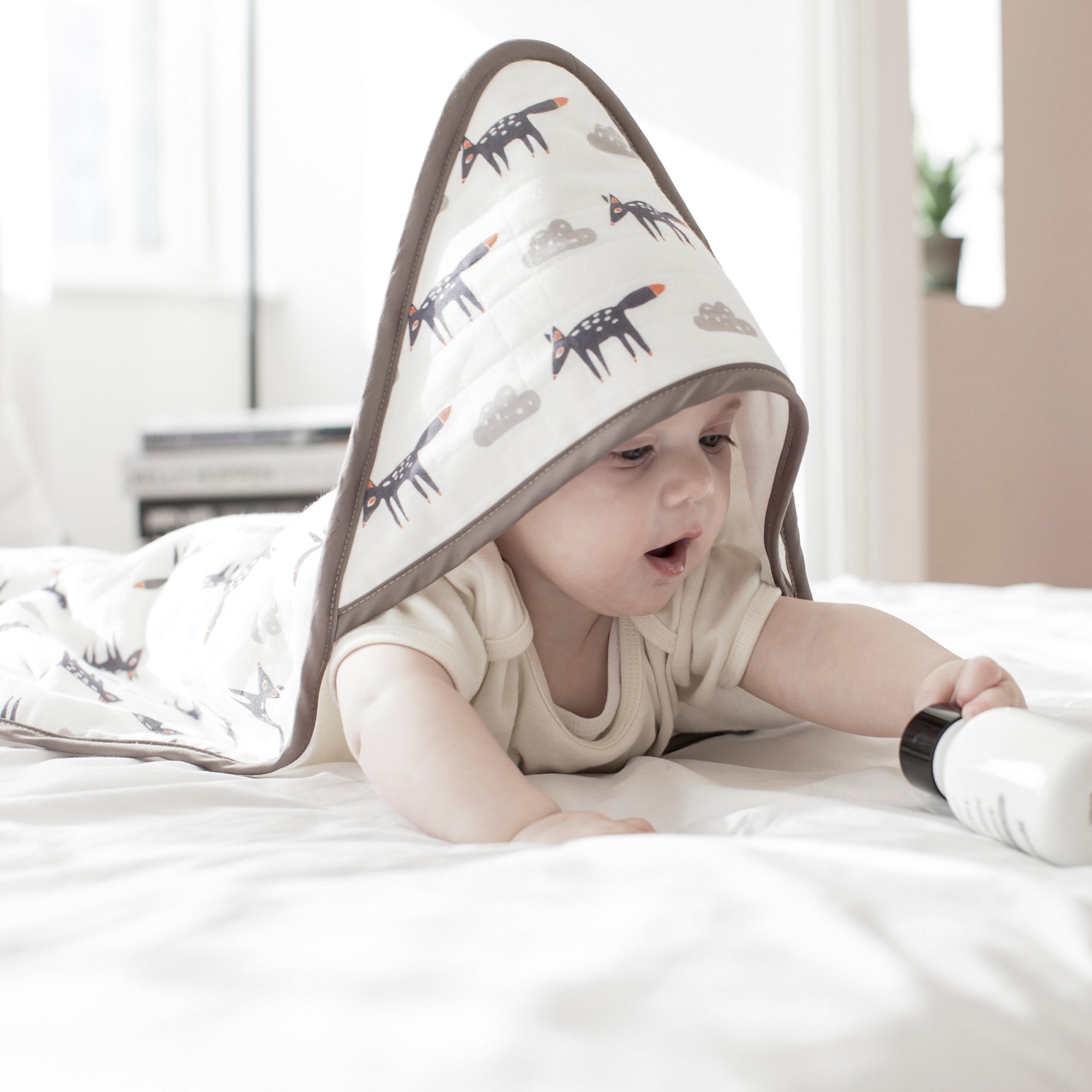 Dono & Dono Muslin Cotton Hooded Towel - innobaby