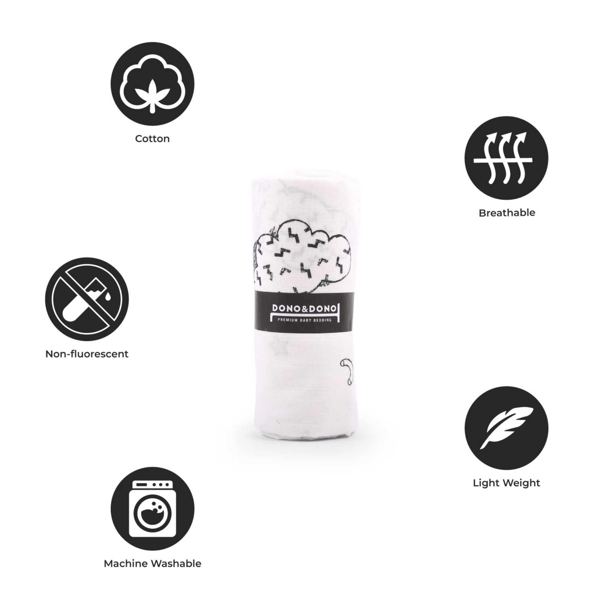 Dono & Dono Ultimate Muslin Blanket - innobaby