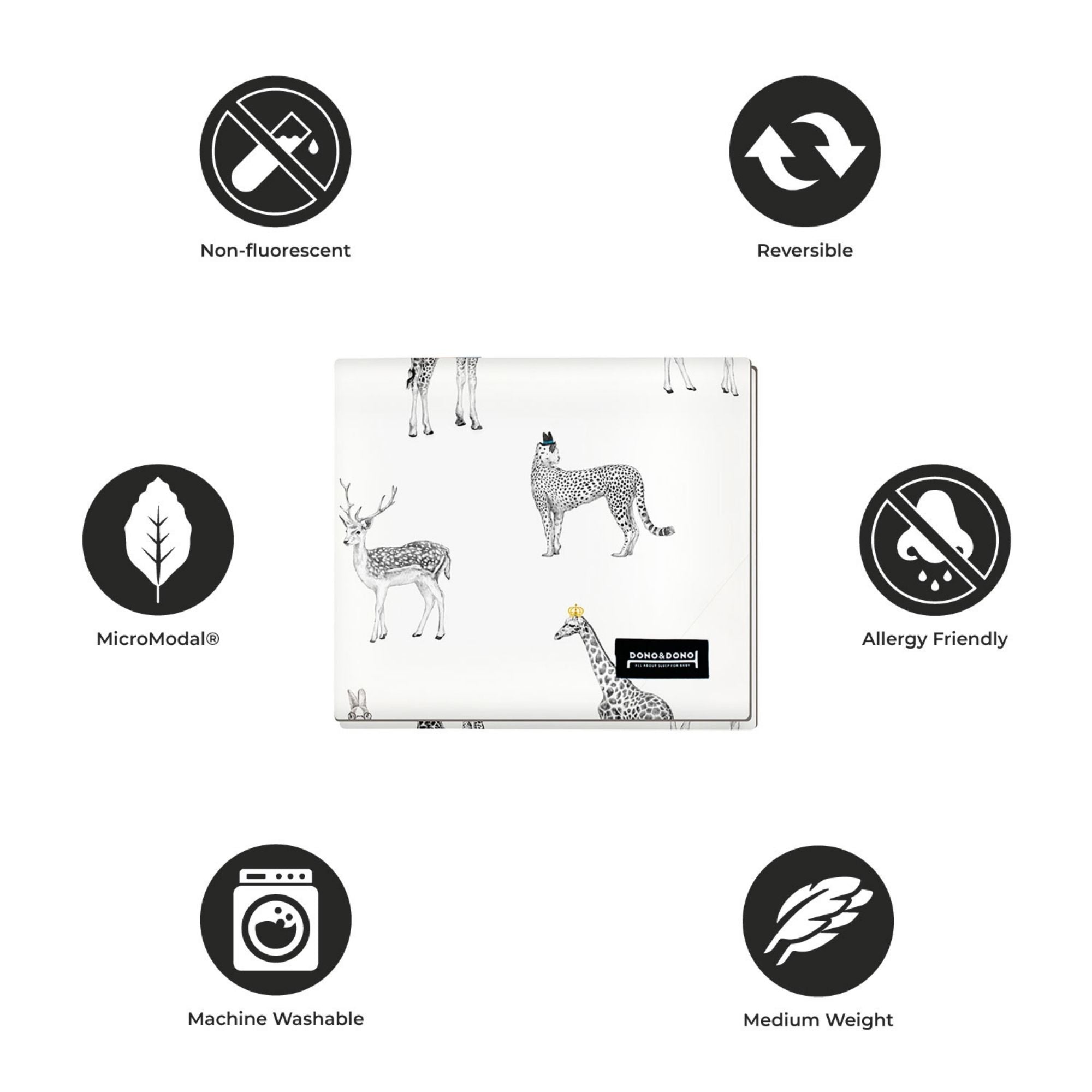 DONO&DONO All Season Luxurious Blanket - innobaby