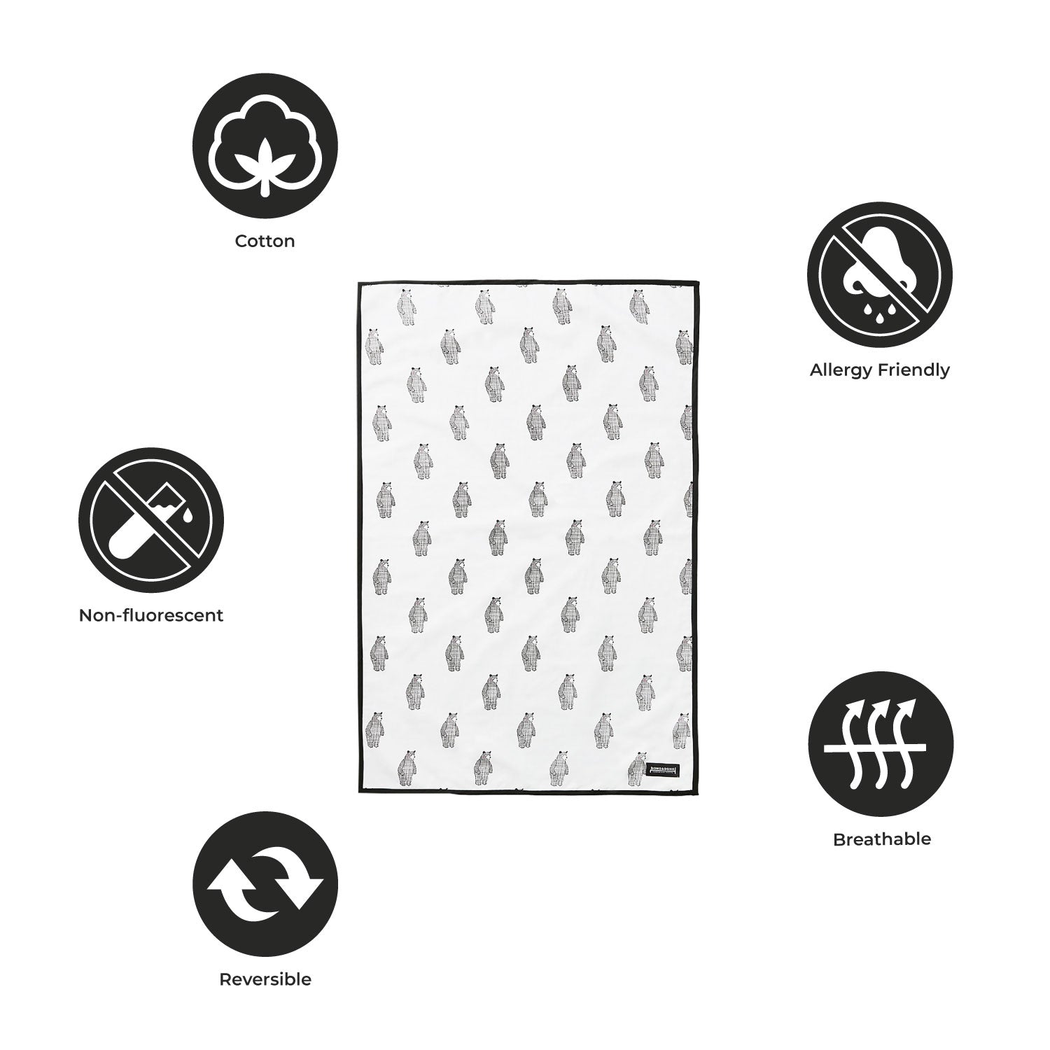 all-groups Dono&Dono Muslin Waterproof Mat - innobaby