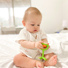 EZ Grip Flower Rattle Teether / Oral Sensory Developmental Toy - innobaby