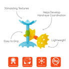 EZ Grip Star Teether / Oral Sensory Developmental Toy - innobaby