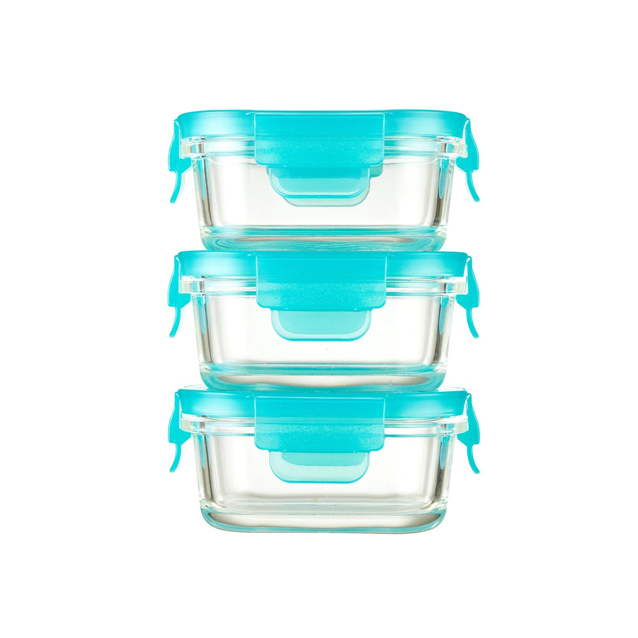 EZ Lock Glass Leakproof Container / 3 Pack - innobaby