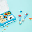 FlexWarez Kids Spoon & Fork Set w/ Charmz - innobaby