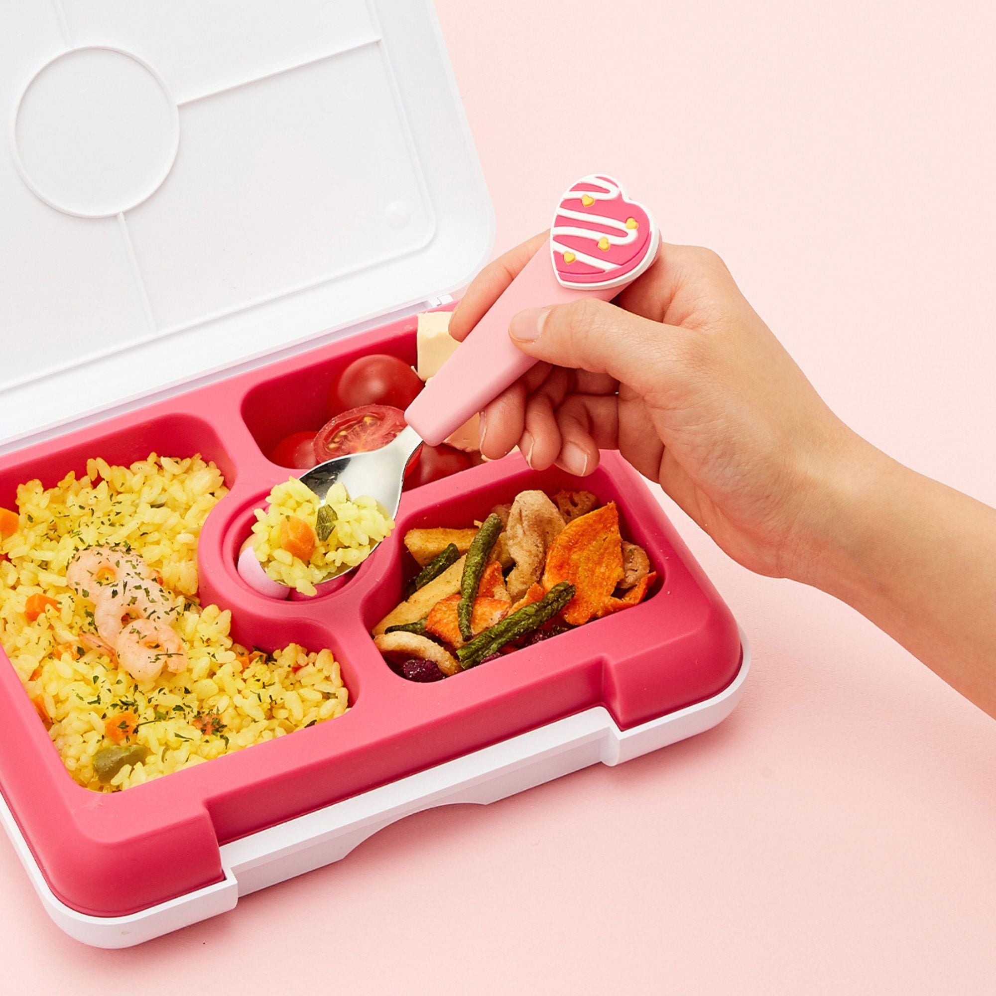 FlexWarez Kids Spoon & Fork Set w/ Charmz - innobaby