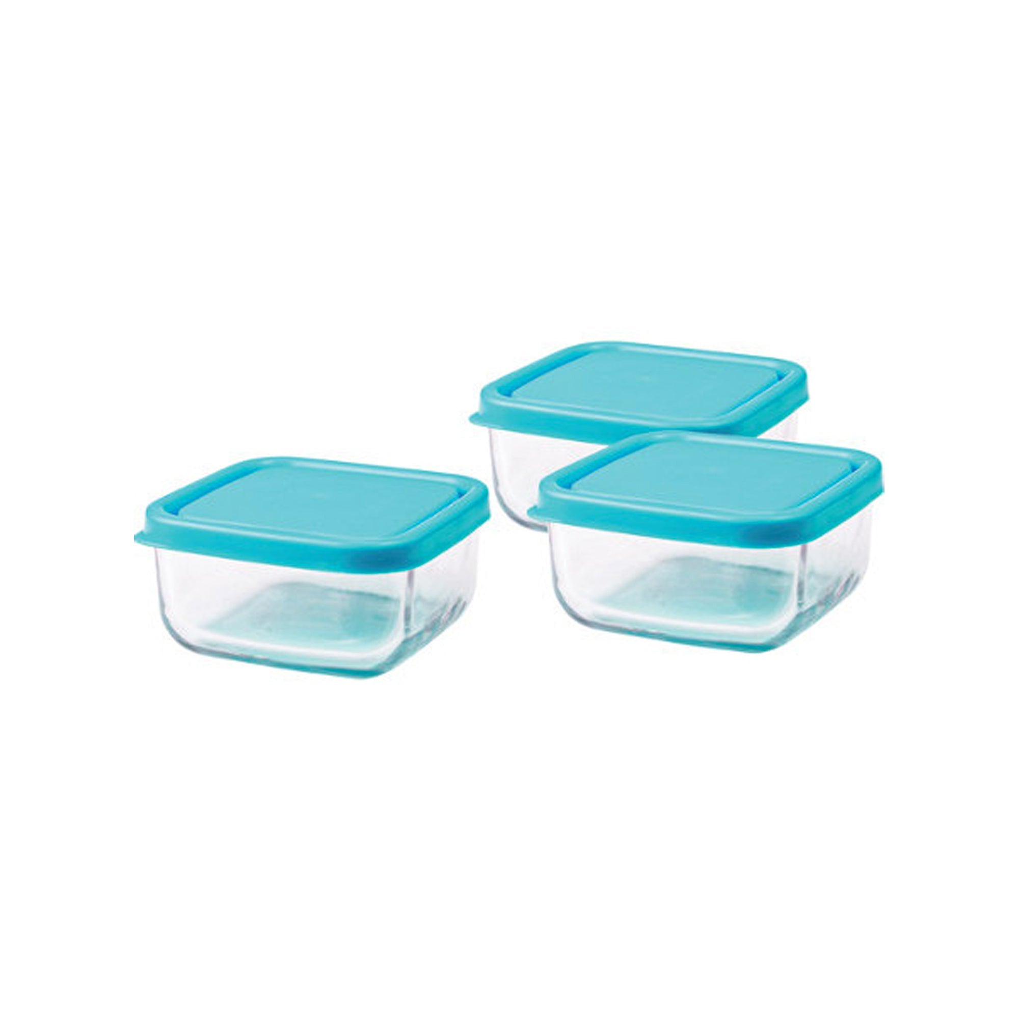 Glass Tot Food Cubes-Blue/ 3 oz / 3 Pack*Open Stock* - innobaby